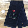 #1 Grandpa Golf Towel-AlfonsoDesigns