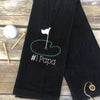 #1 Papa Golf Towel-AlfonsoDesigns