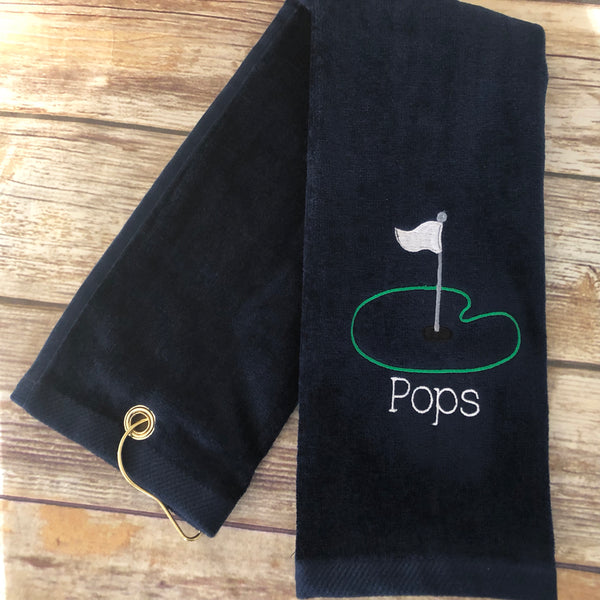 Pops Golf Towel-AlfonsoDesigns