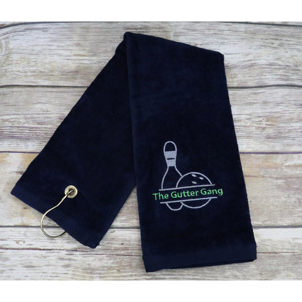 Bowling Team Personalized Towel-AlfonsoDesigns