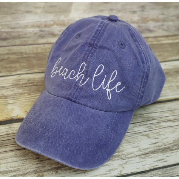 Beach Life Baseball Hat-AlfonsoDesigns