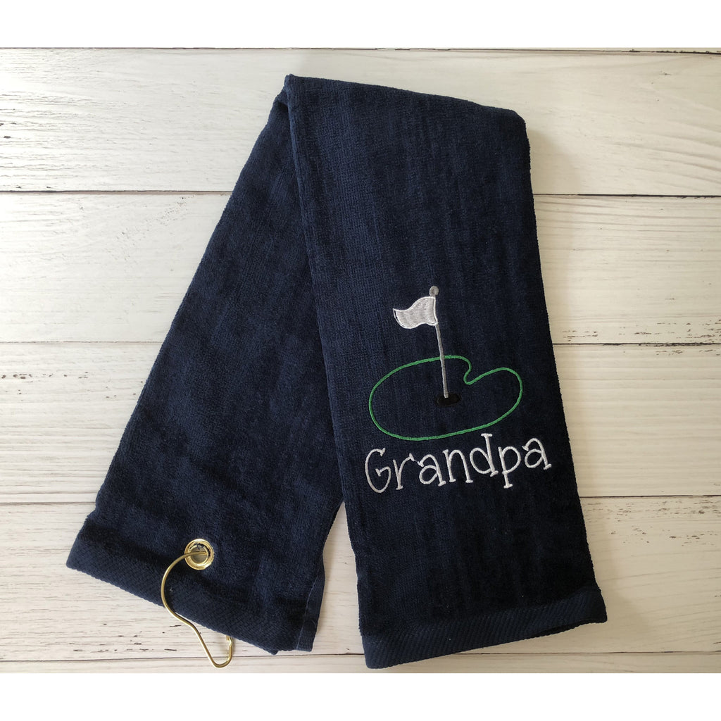 Grandpa Golf Towel-AlfonsoDesigns