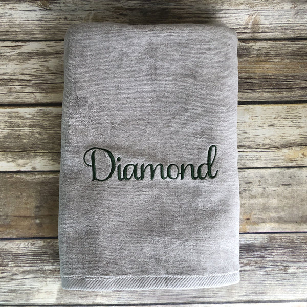 Personalized Beach Towel-AlfonsoDesigns