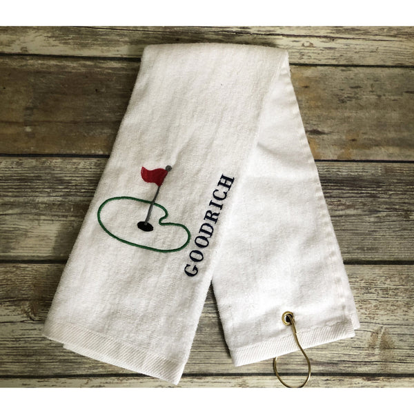 Personalized Golf Towel-AlfonsoDesigns