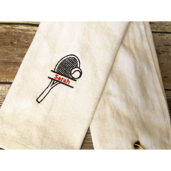 Personalized Tennis Towel-AlfonsoDesigns